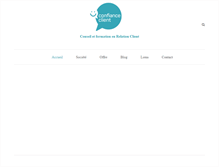 Tablet Screenshot of confianceclient.fr
